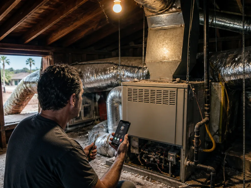 DIY versus calling a pro for common HVAC service situations