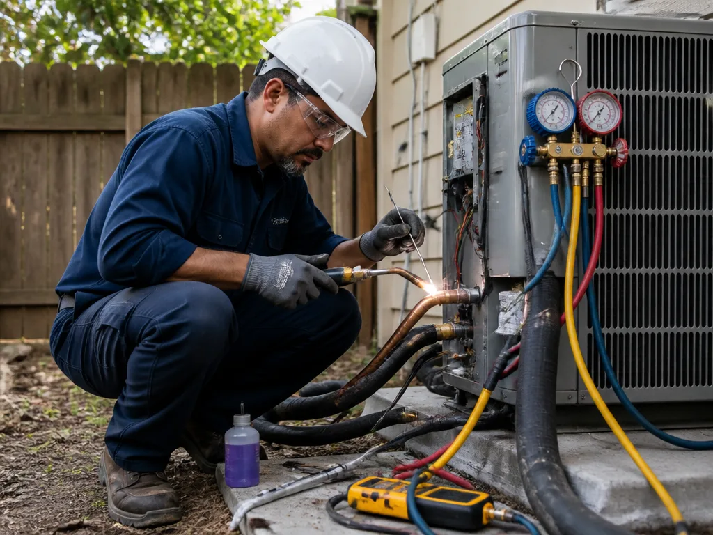 Refrigerant Leak Repair